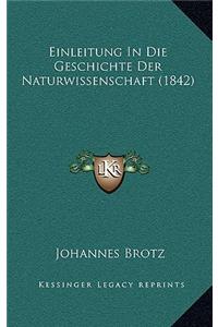 Einleitung In Die Geschichte Der Naturwissenschaft (1842)
