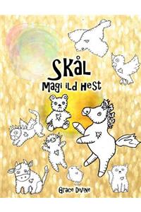 Skål magi ild hest