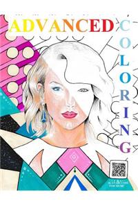 Advanced Coloring Books: Pop Artists: Adult coloring books