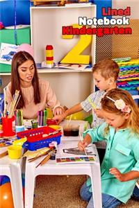 Lined Notebook Kindergarten