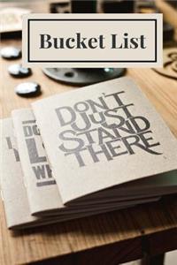 Bucket List