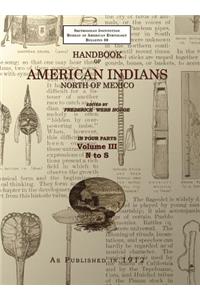 Handbook of American Indians Volume 3