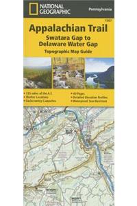Appalachian Trail: Swatara Gap to Delaware Water Gap Map [Pennsylvania]