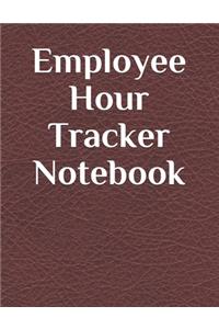 Employee Hour Tracker Notebook