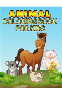 Animal Coloring Book For Kids