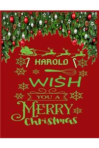 HAROLD wish you a merry christmas