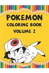 Pokemon Coloring Book Volume 2