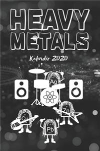 Heavy Metals Kalender 2020