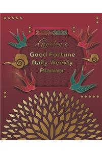 2020-2022 Christen's Good Fortune Daily Weekly Planner