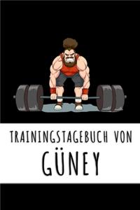 Trainingstagebuch von Güney