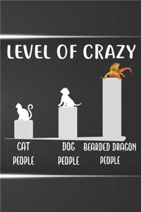 Level Of Crazy Notebook Journal