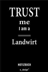 Notizbuch für Landwirte / Landwirt / Landwirtin