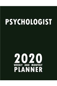 Psychologist 2020 Weekly and Monthly Planner