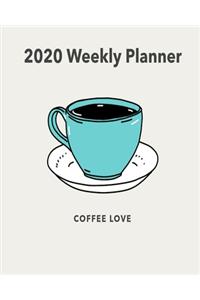 2020 Weekly Planner Coffee Love