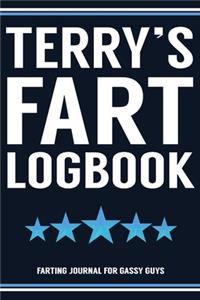 Terry's Fart Logbook Farting Journal For Gassy Guys