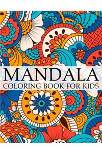 Mandala Coloring Book For Kids
