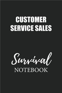 Customer Service Sales Survival Notebook