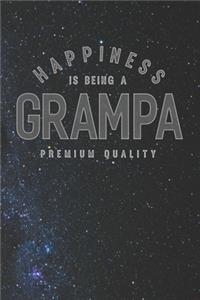 Happiness Is Being A Grampa Premium Quality
