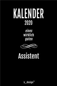 Kalender 2020 für Assistenten / Assistent