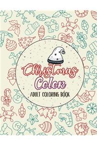 Christmas Color - Adult Coloring Book