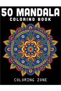 50 Mandala Coloring Book