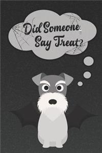 Schnauzer Lined Notebook