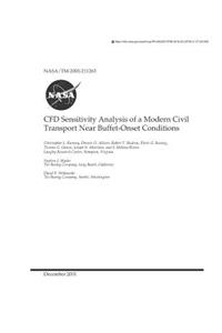 Cfd Sensitivity Analysis of a Modern Civil Transport Near Buffet-Onset Conditions