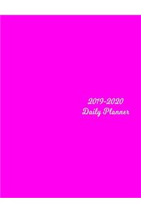 2019 - 2020 Daily Planner