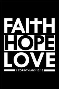 Faith Hope Love 1 Corinthians 13