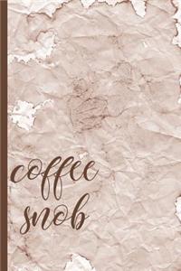 Coffee Snob Journal