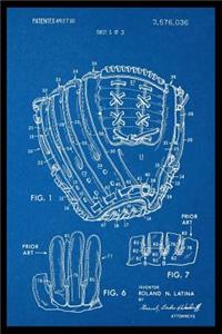 Baseball Glove Patent Daily Planner: Daily Planner, 120 Page, 6 X 9 in (15.2 X 22.9 CM)