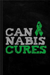 Cannabis Cures THC 420 CBD Journal Notebook