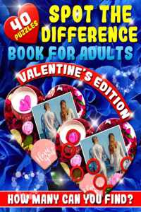Spot the Difference Book for Adults