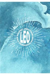 Leo Courageous Warm Intelligent Creative Bold