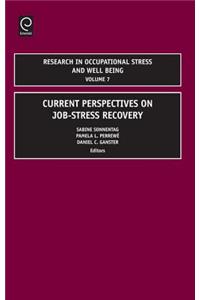 Research in Occupational Stress and Well Being