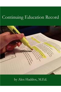 Continuing Education Record