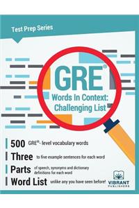 GRE Words In Context