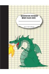 Composition notebook graph ruled paper 8.5 x 11