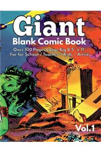 Giant Blank Comic Book Vol. 1