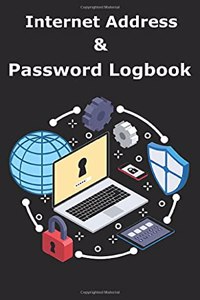 Internet Address and Password Logbook