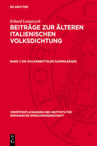 Die Wolfenbütteler Sammelbände