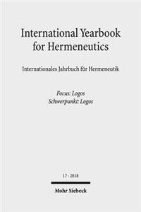 International Yearbook for Hermeneutics/Internationales Jahrbuch Fur Hermeneutik