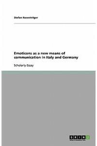 Emoticons as a new means of communication in Italy and Germany