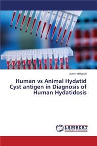 Human vs Animal Hydatid Cyst antigen in Diagnosis of Human Hydatidosis