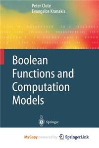 Boolean Functions and Computation Models
