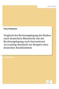 Vergleich der Rechnungslegung der Banken nach deutschem Bilanzrecht mit der Rechnungslegung nach International Accounting Standards am Beispiel eines deutschen Kreditinstituts