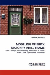 Modeling of Brick Masonry Infill Frame