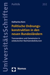Politische Ordnungskonstruktion in Den Neuen Bundeslandern