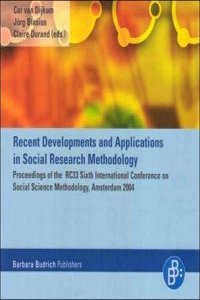 Recent Developments and Applications in Social Research Methodology