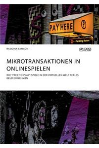 Mikrotransaktionen in Onlinespielen. Wie 